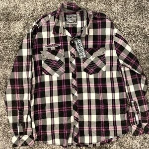 Affliction Button Up Shirt